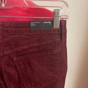 JBrand nwt Selena corduroy size 27 bootcut
